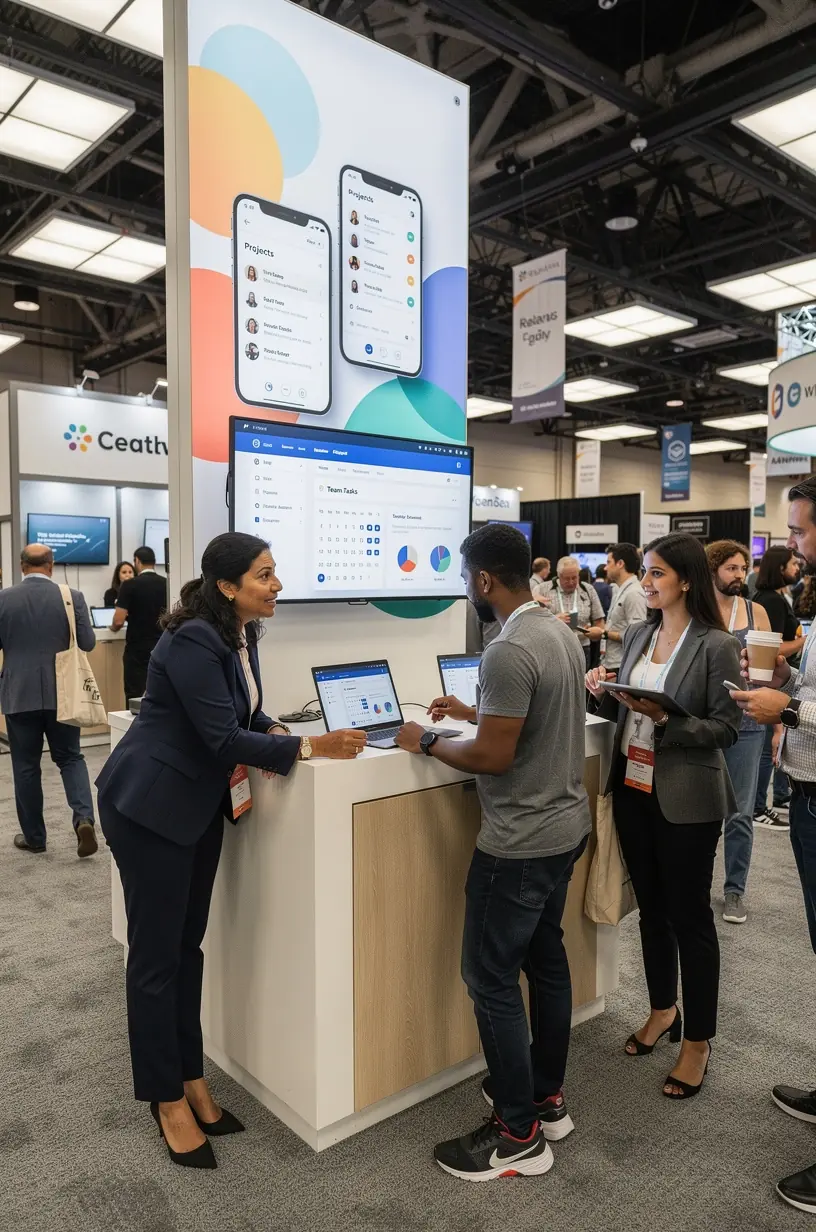 Wearable technology enhancing daily routines and productivity.